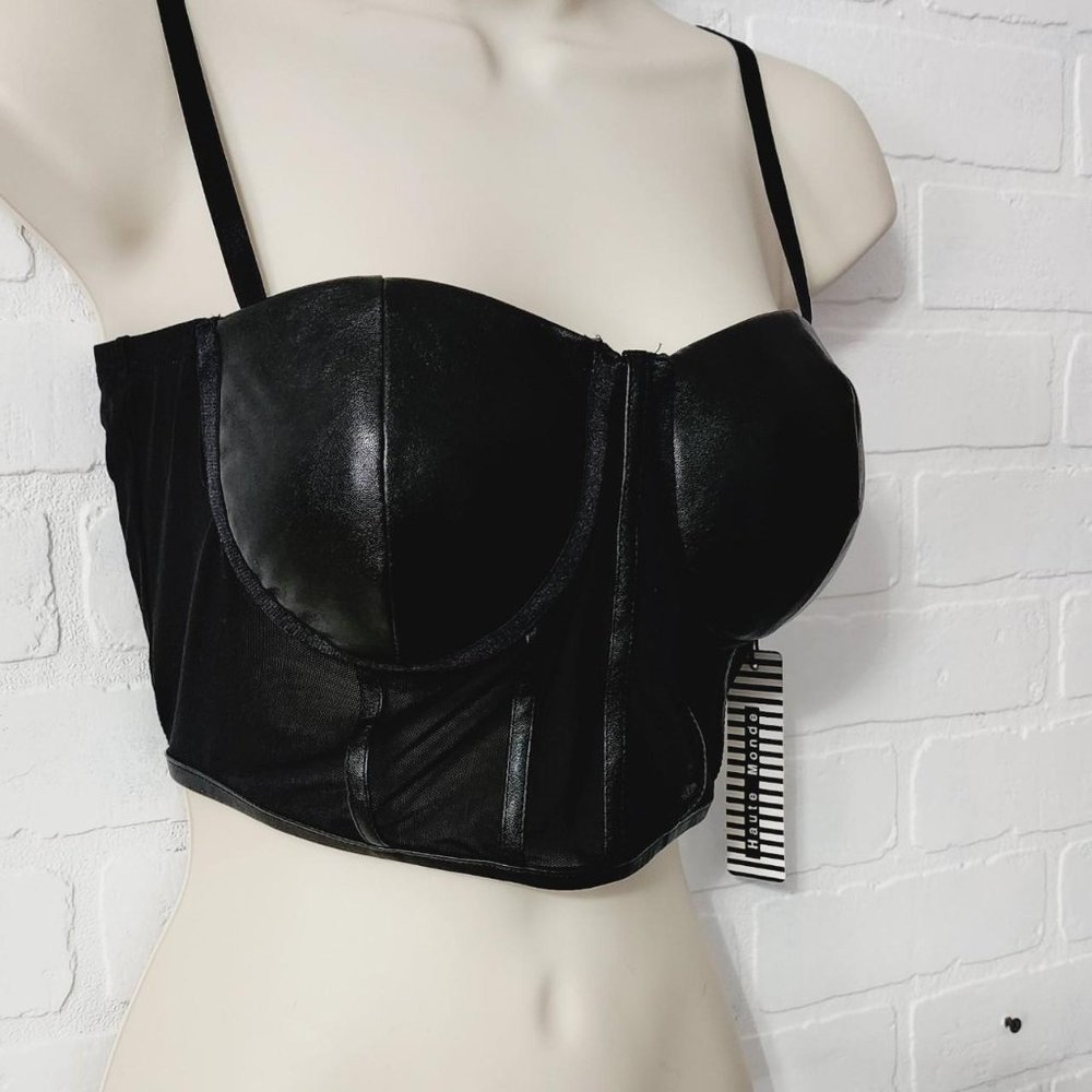 Black Hauted Monde Bra Top